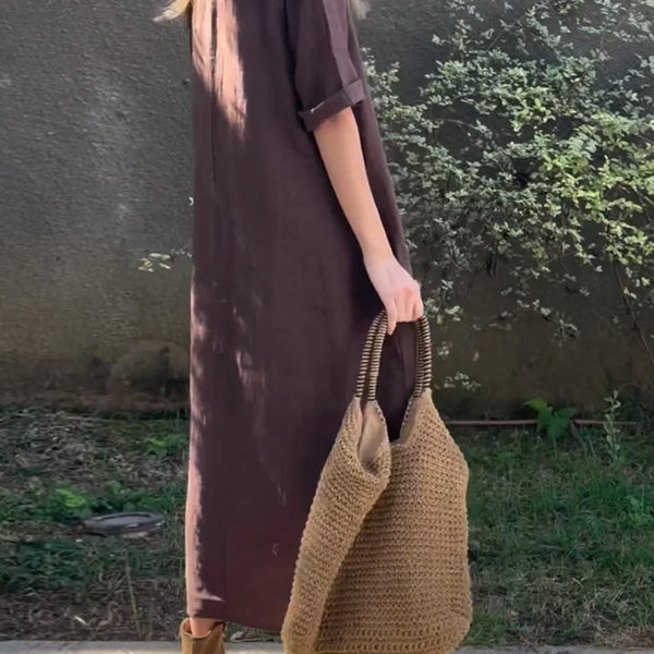 Women's Cotton and linen dress