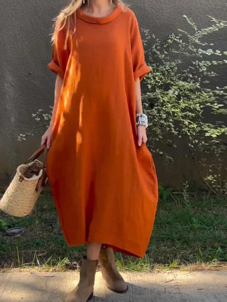 Women's Cotton and linen dress