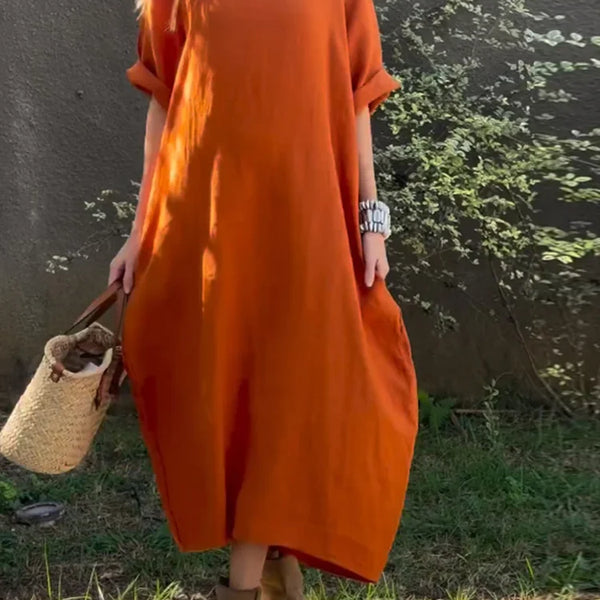 Women's Cotton and linen dress