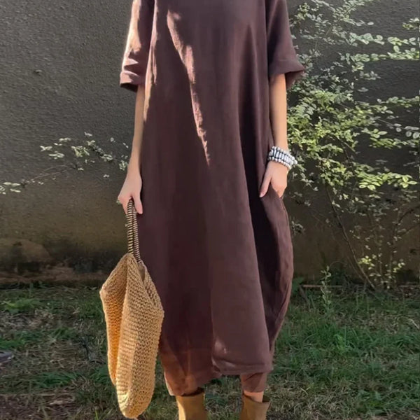 Women's Cotton and linen dress