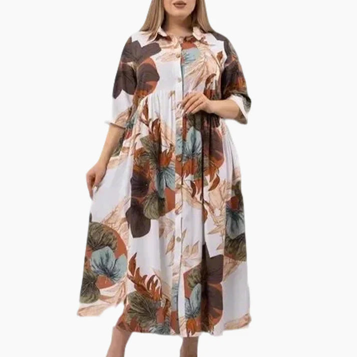 Explosion Oversized Cotton Silk Nightgown