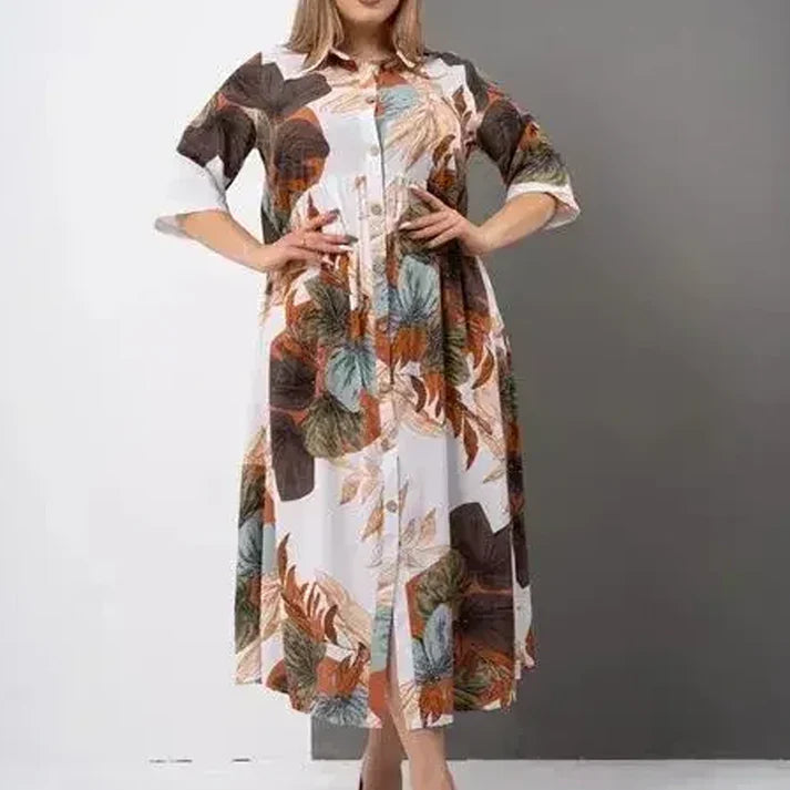 Explosion Oversized Cotton Silk Nightgown