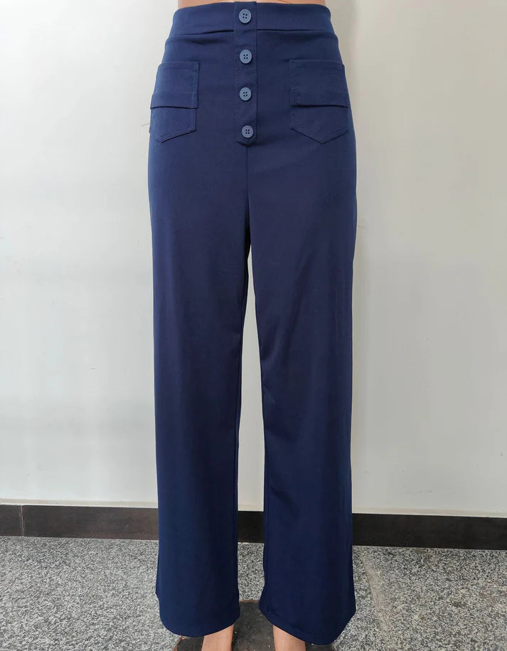 Women's Casual High Waist Stretch Pants