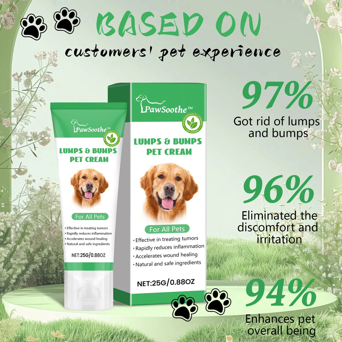 PawSoothe™ Lumps & Bumps Pet Cream: Comprehensive Treatment for Various Tumors - Prevention + Treatment in One