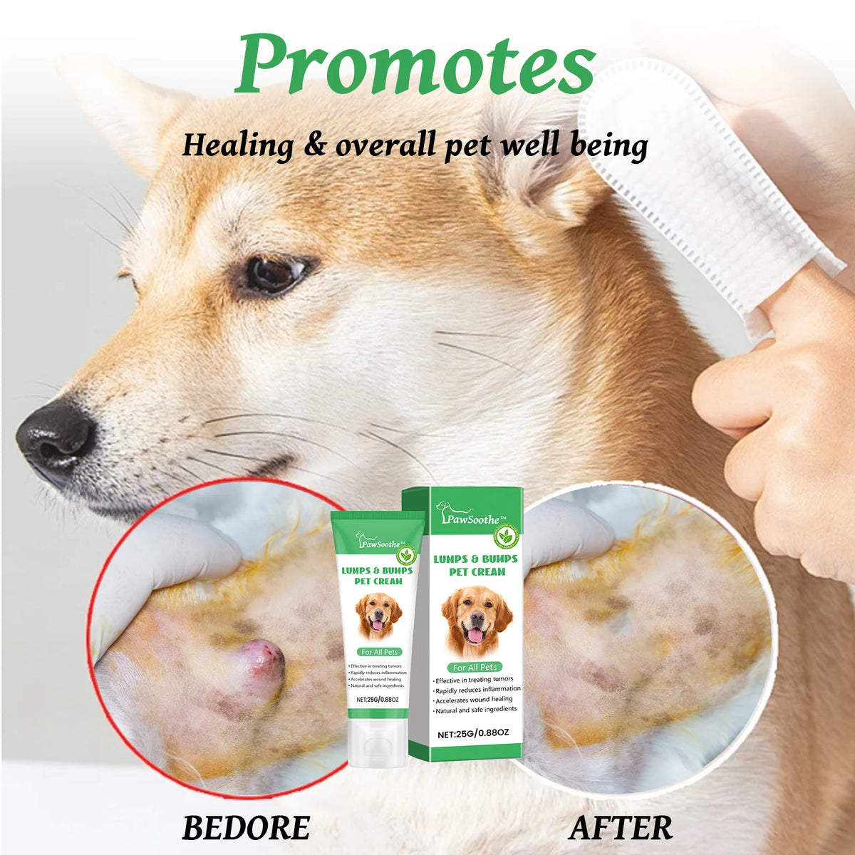PawSoothe™ Lumps & Bumps Pet Cream: Comprehensive Treatment for Various Tumors - Prevention + Treatment in One