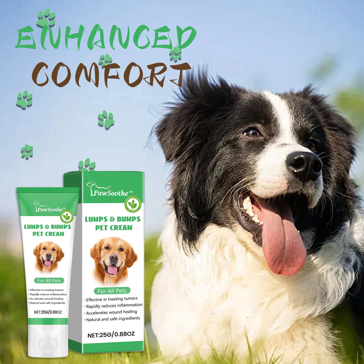 PawSoothe™ Lumps & Bumps Pet Cream: Comprehensive Treatment for Various Tumors - Prevention + Treatment in One