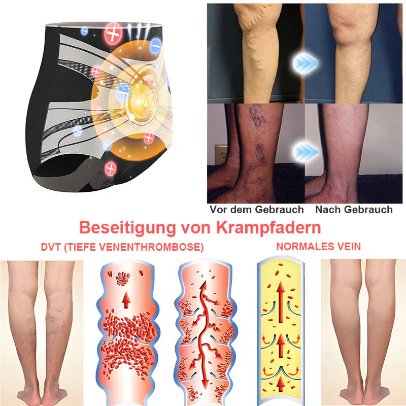 Medical Grade Titanium Fiber Tourmaline Shaping Shorts