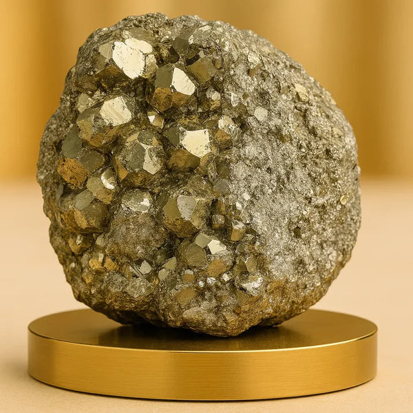 Golden Pyrite Raw Stone