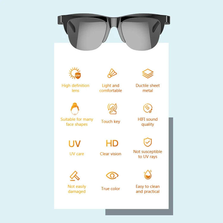 Smart Wireless Bluetooth Sunglasses
