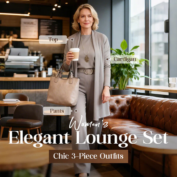 Elegant 3-Piece Cardigan, Top & Pants Set