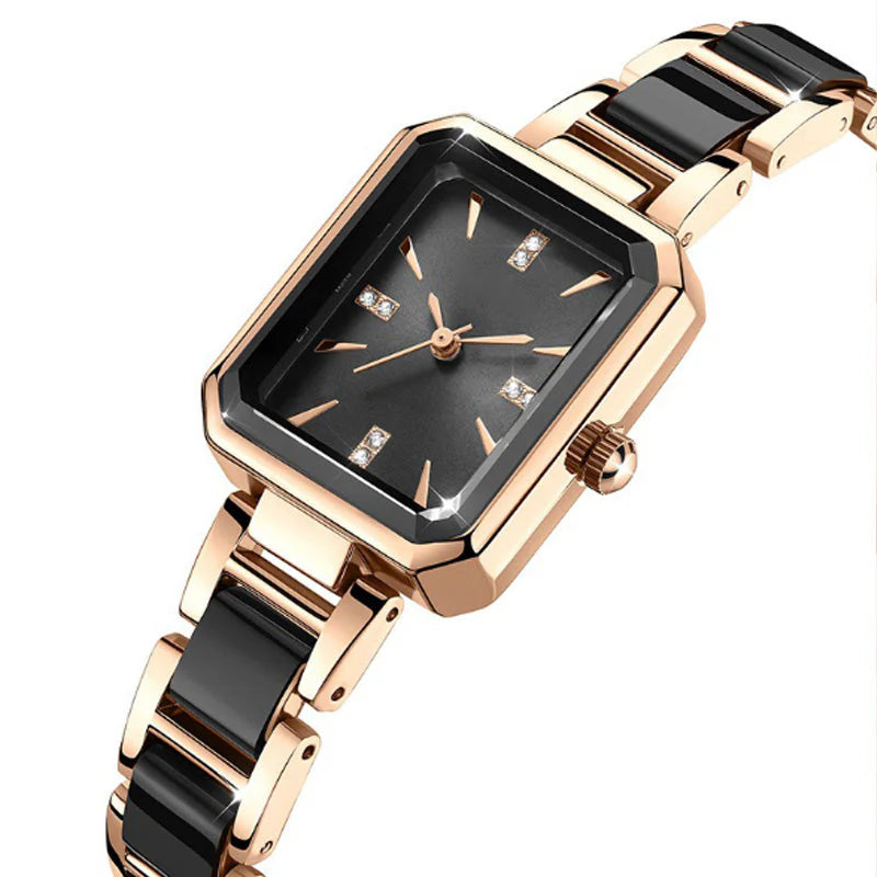 Women's Rectangular Quartz Watch
