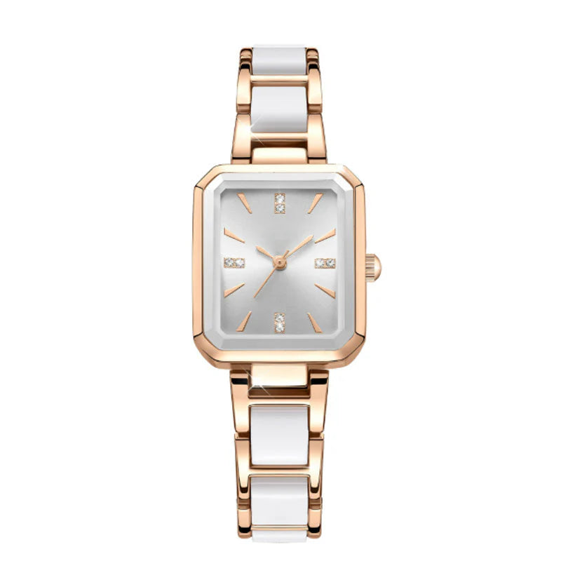 Women's Rectangular Quartz Watch